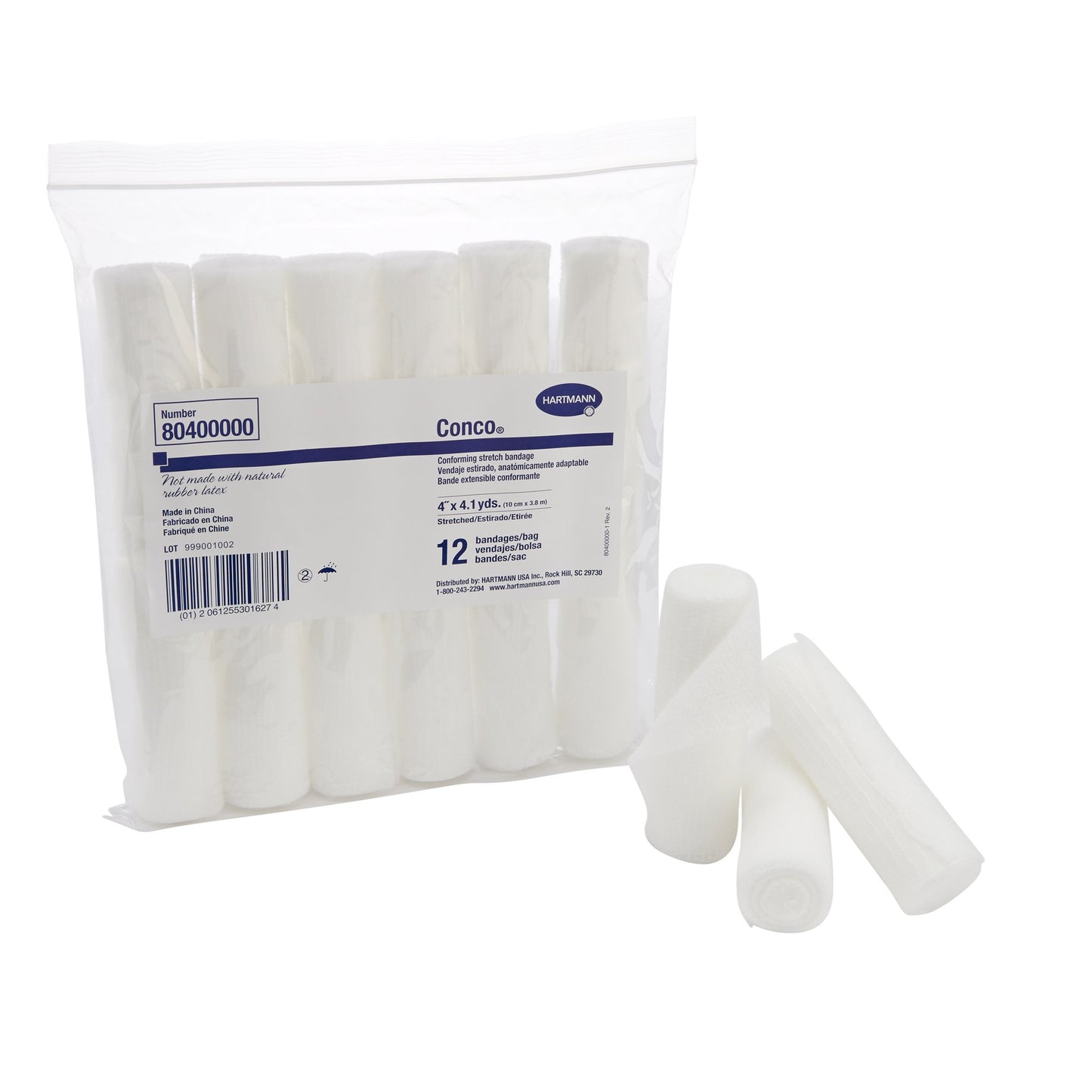 BANDAGE, CONFORM STRETCH 4"X4.1YDS