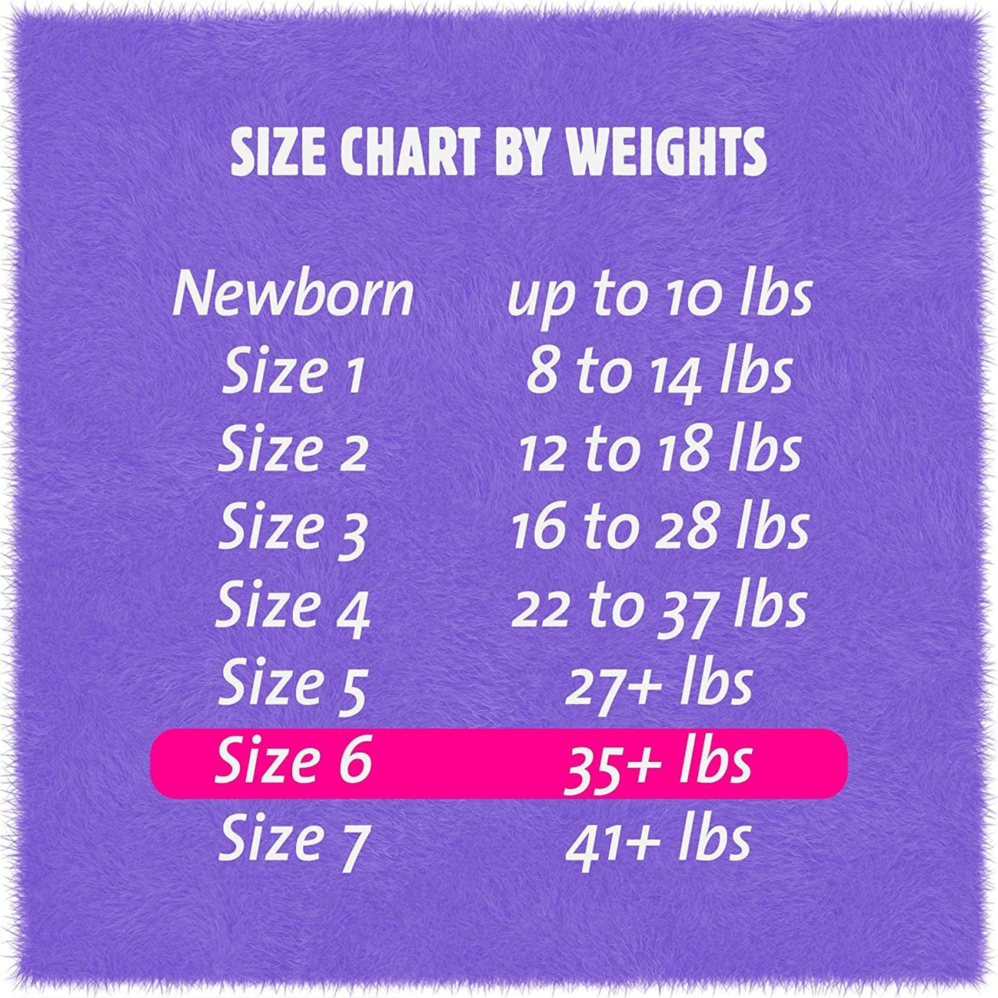 DIAPER, BABY CUTIES PREVAIL 35+LBS SZ6