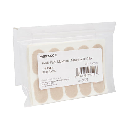 PEDI-PAD, MOLESKIN ADH #101-A0/PK 10PK/CS)