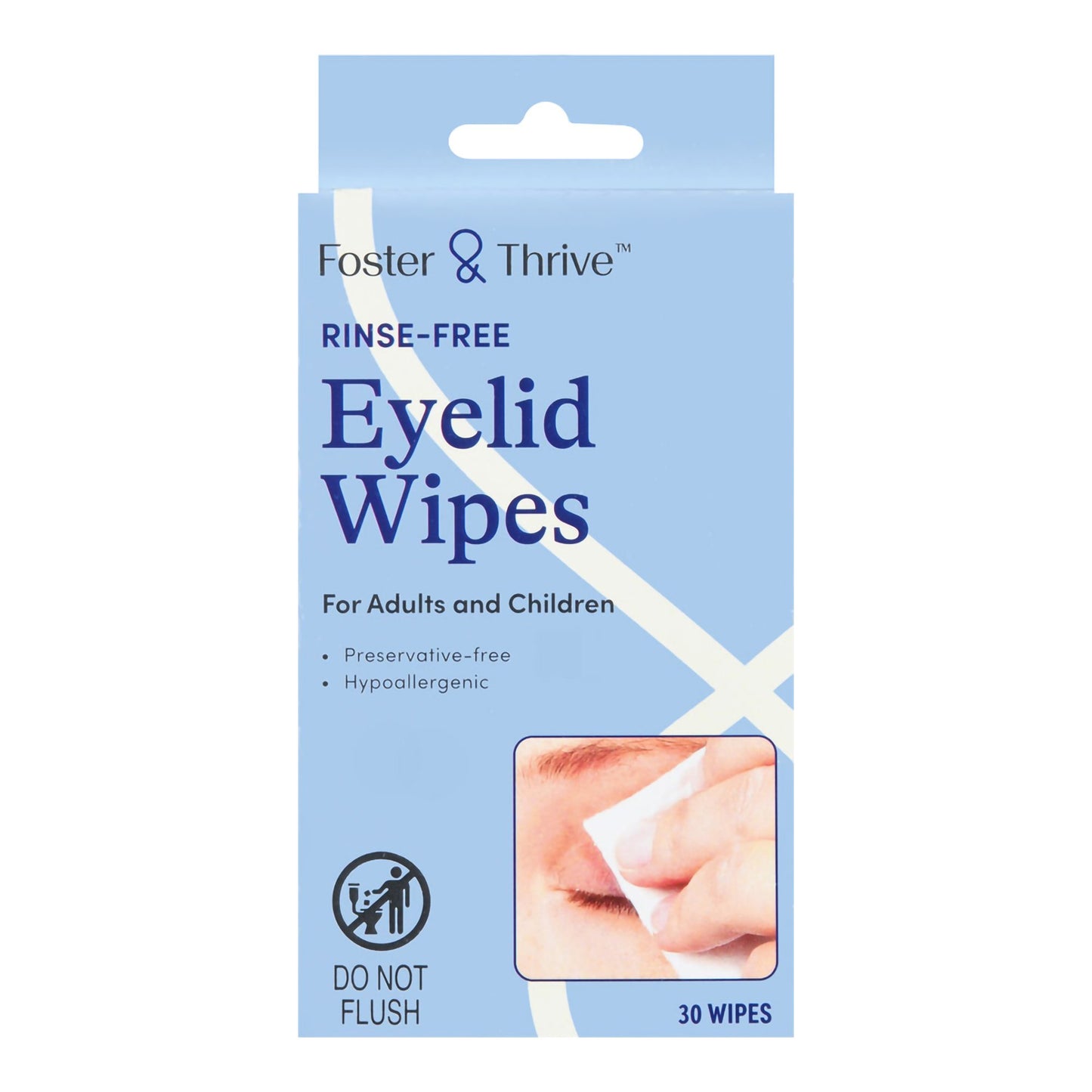 EYELID, WIPE WET FT SM