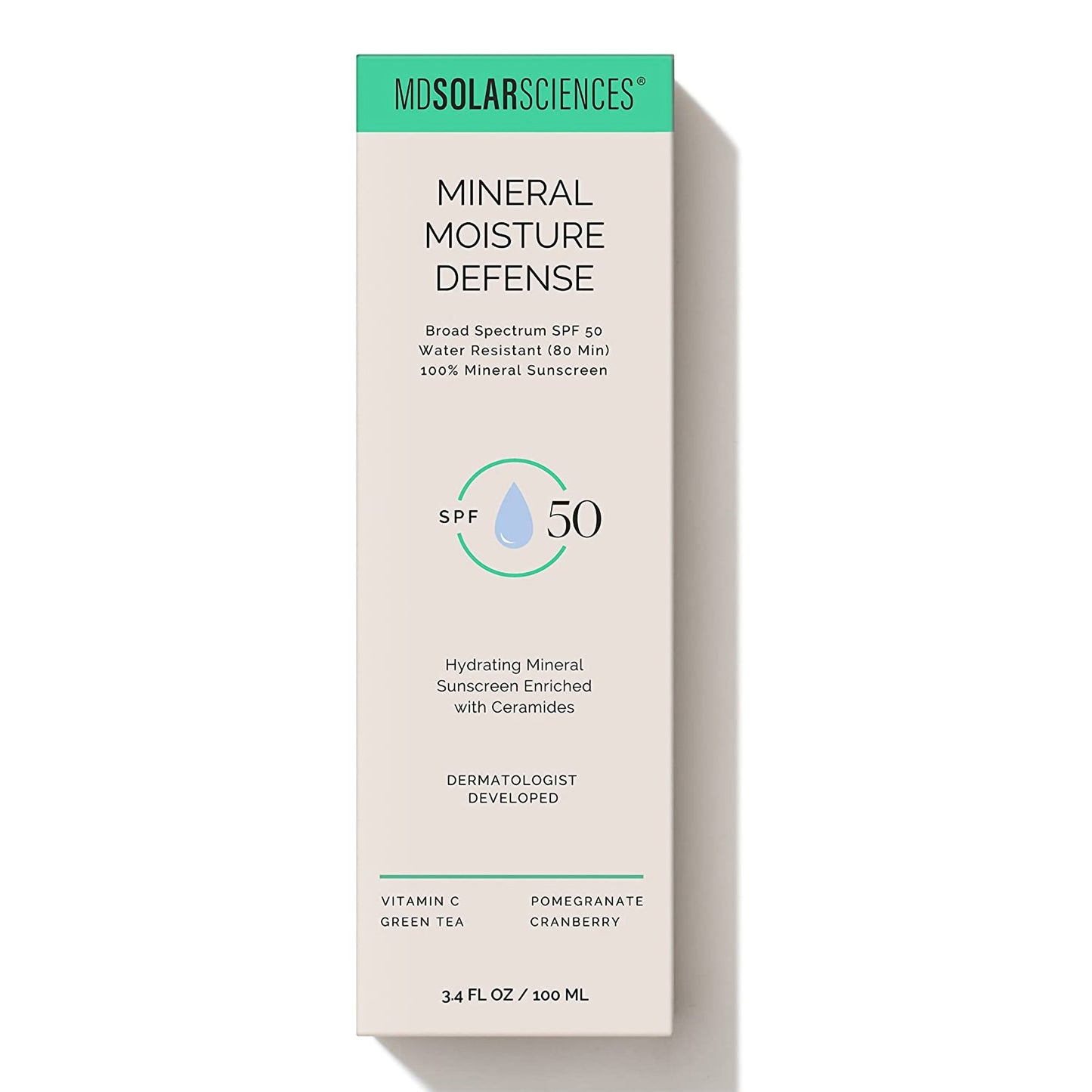 SUNSCREEN, SPF 50 MIN MOISTUREDEFENSE 3.4OZ