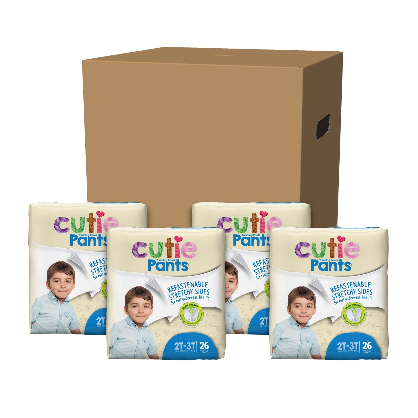 PANTS, TRAINING CUTIE BOY 2T-3T