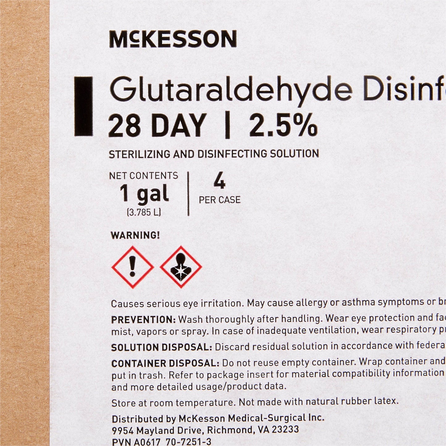 DISINFECTANT, GLUTARALDEHYDE 28DAY