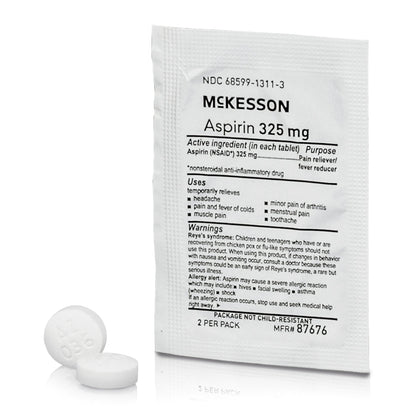 ASPIRIN, TAB 325MG 250X2