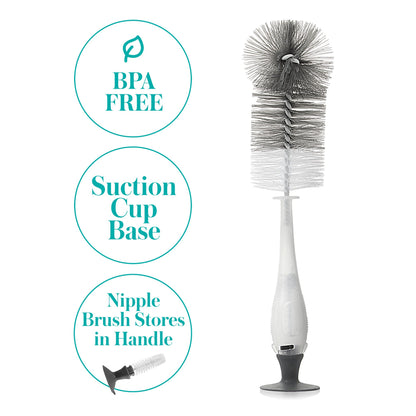 BRUSH SET, COMBO GLASS/BOTTLECLEANER W/NIPPLE 2PC