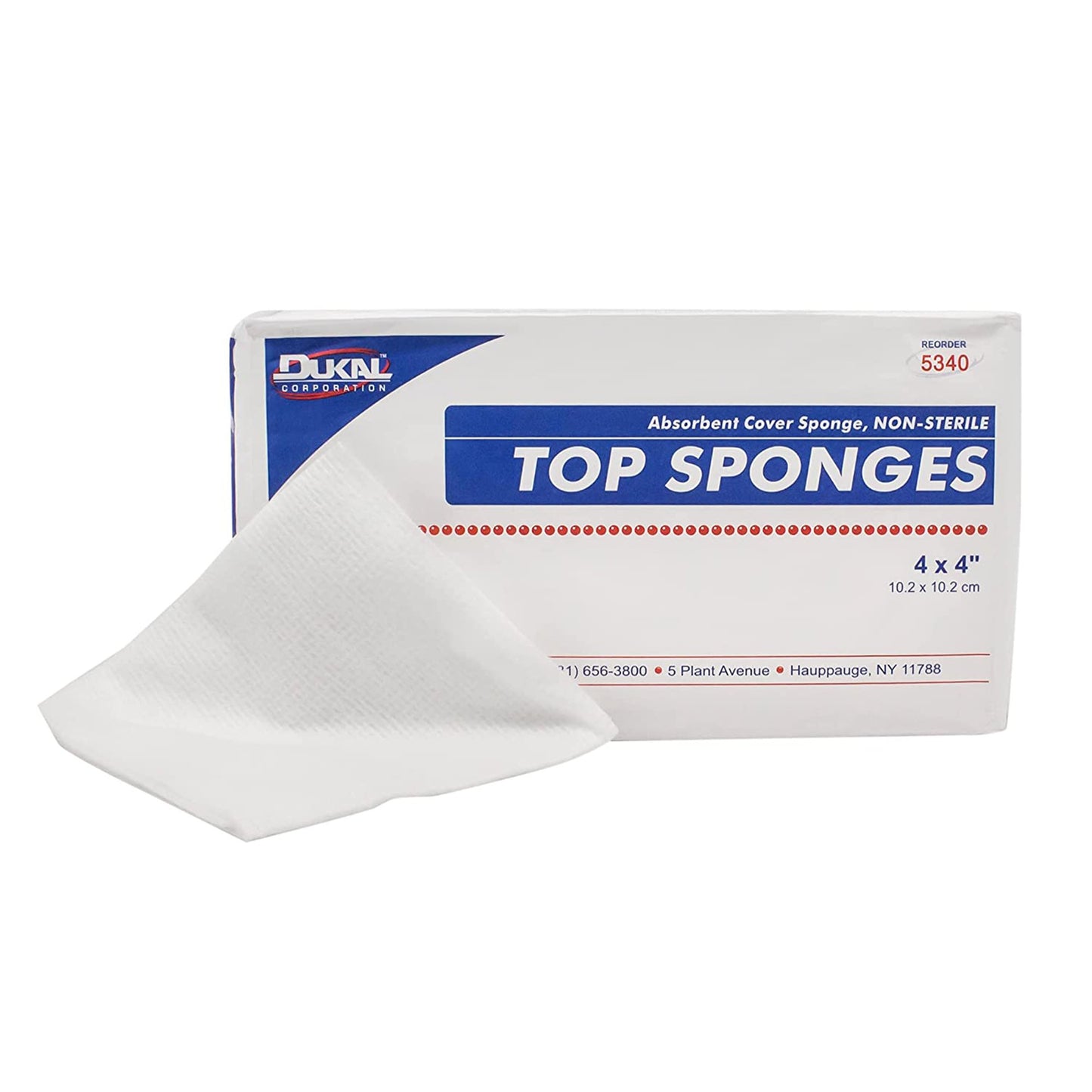 SPONGE, TOP NON-WOVEN 4"X4" N/S