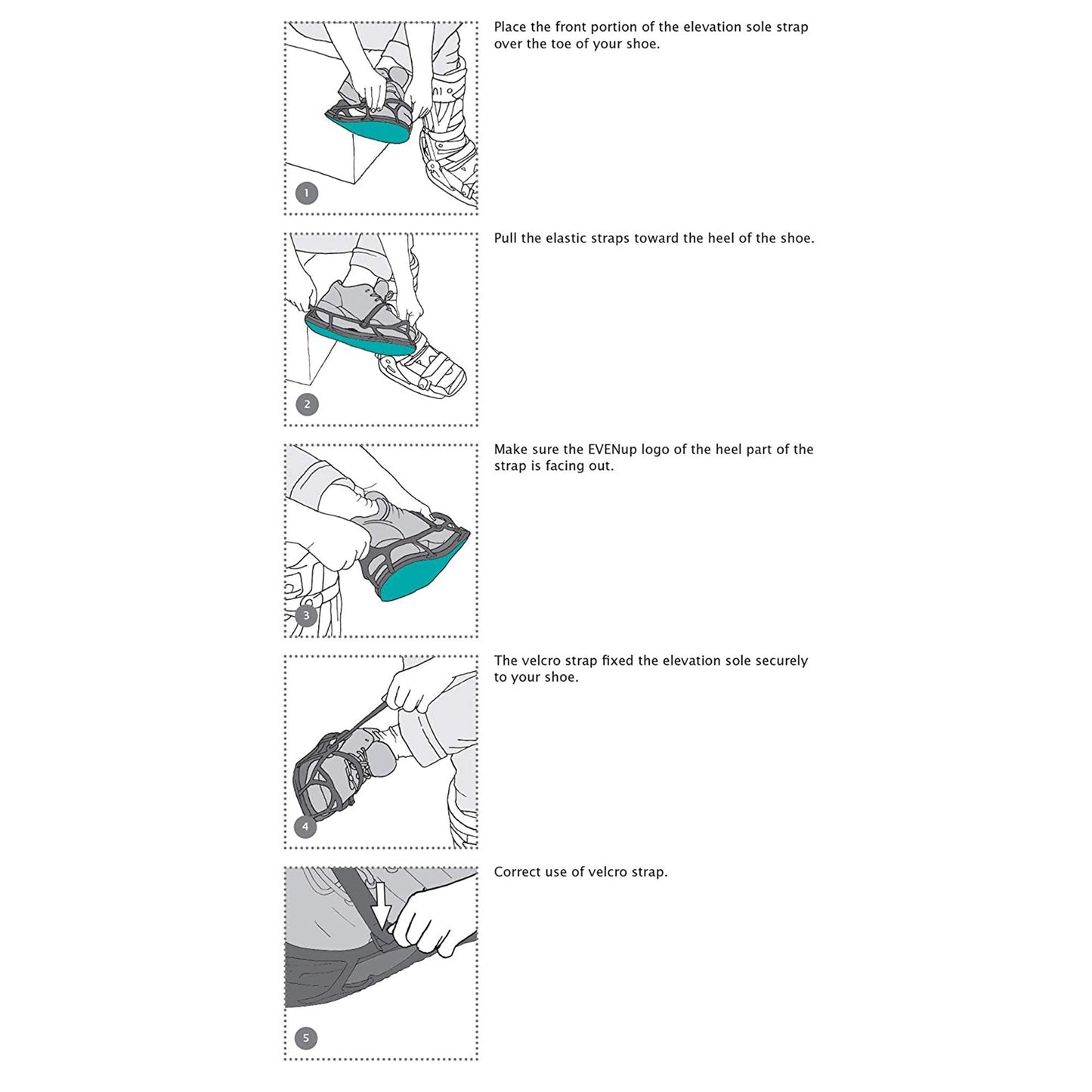 SHOE LEVELER, EVENUP F/SHOE SZ11.5-13 LG
