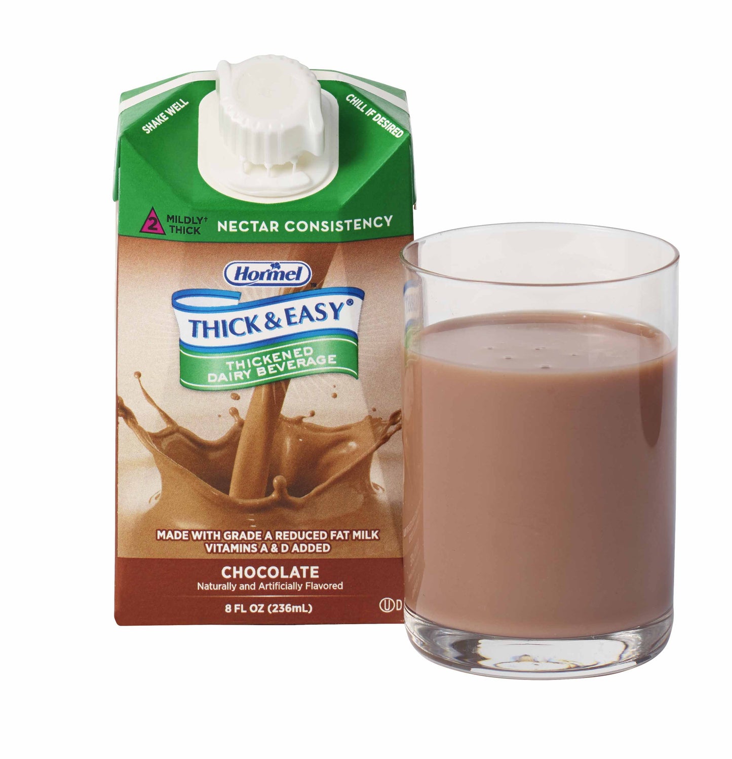 THICK&EASY, DAIRY THICKENED CHOCOLATE NECTAR 8OZ