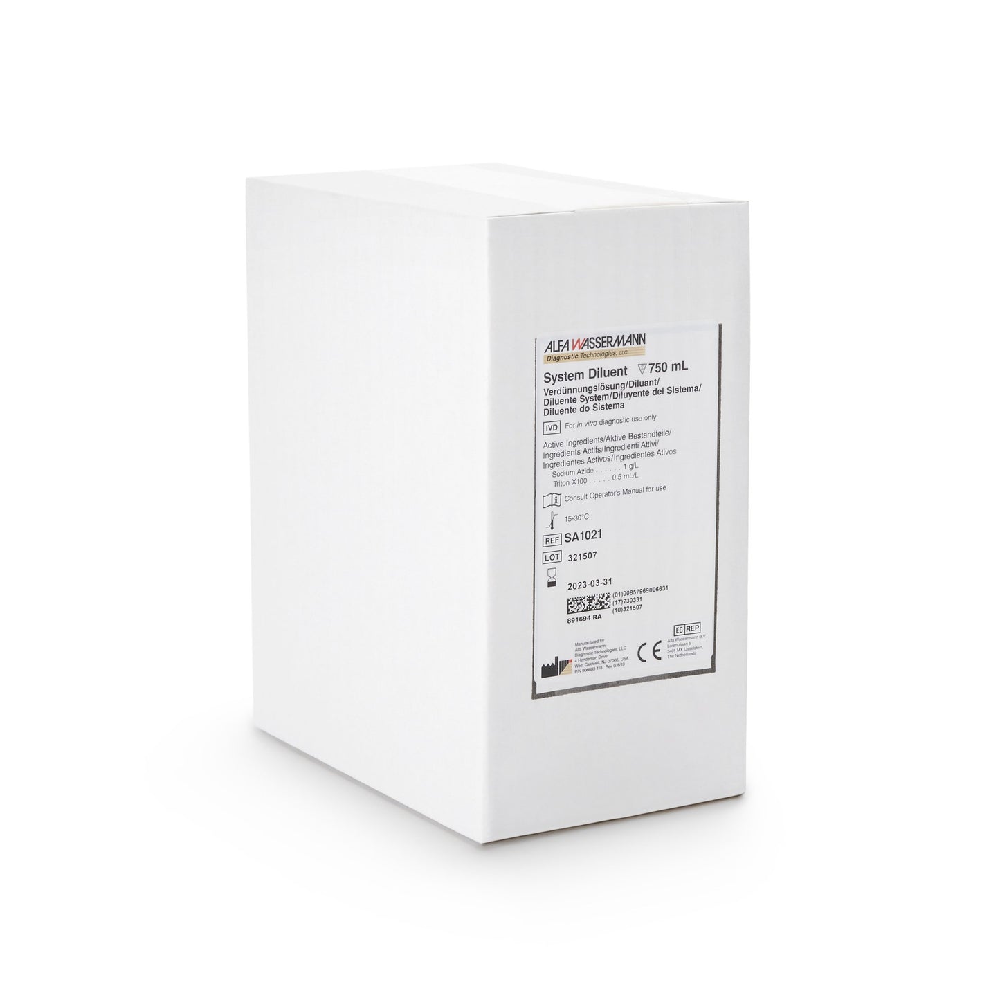 DILUENT, ACE NEW IMPROVED 3X750ML