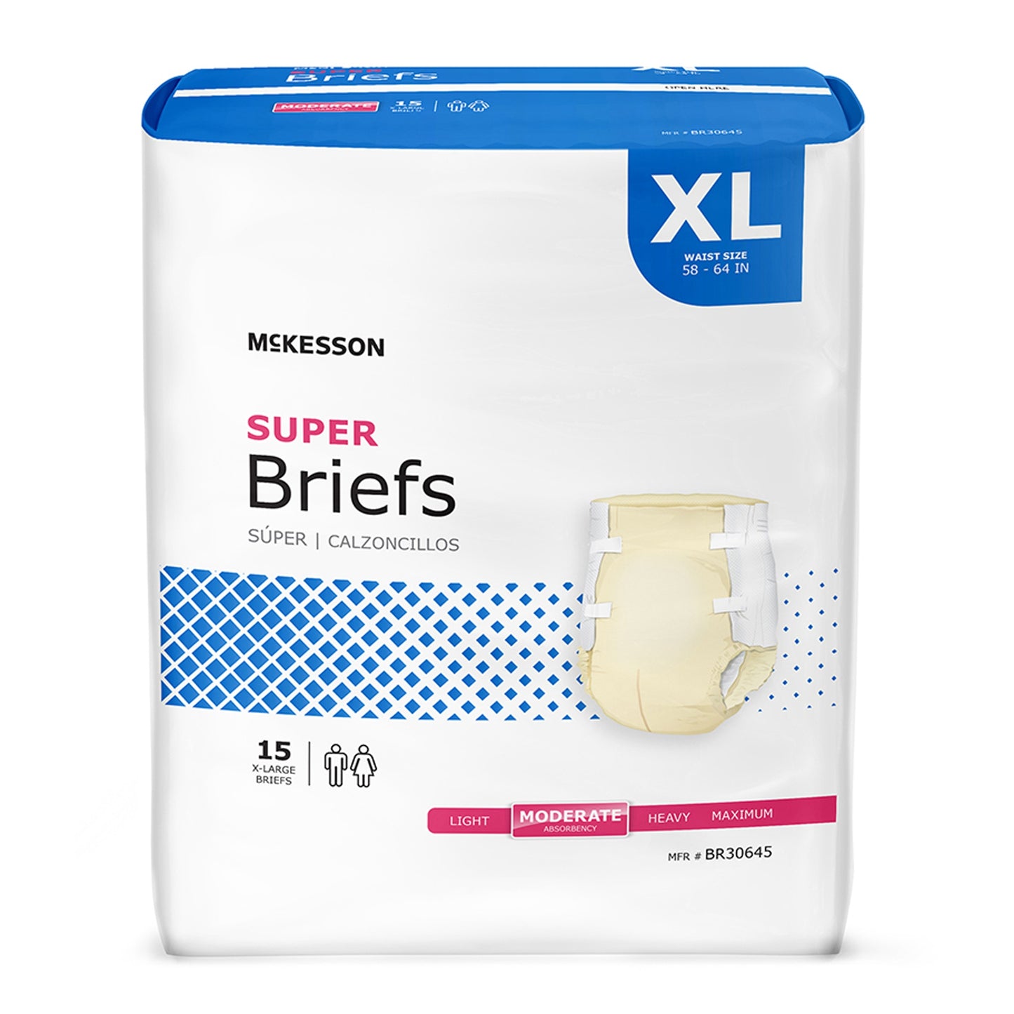BRIEF, TAB CLSR SUPER XLG 58-64