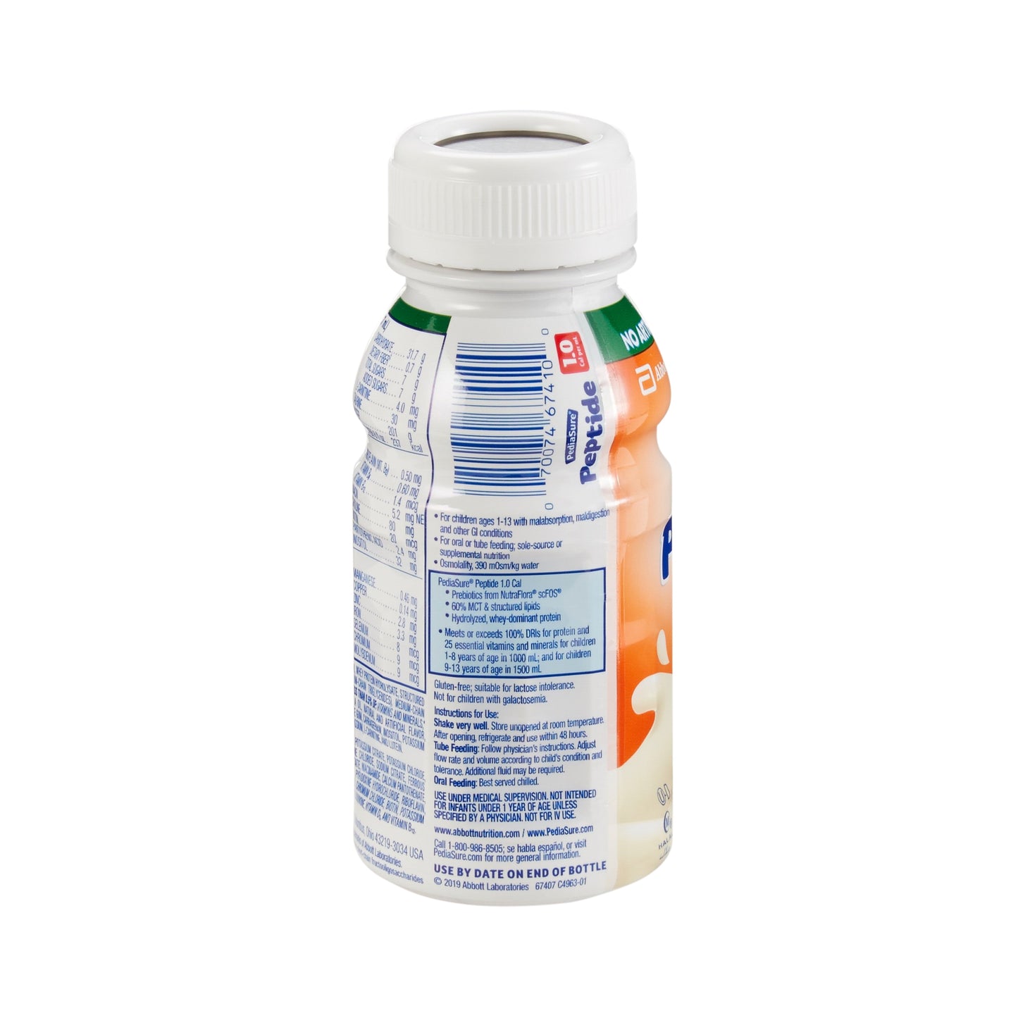 PEDIASURE, PEPTIDE VANILLA 1CAL 8OZ