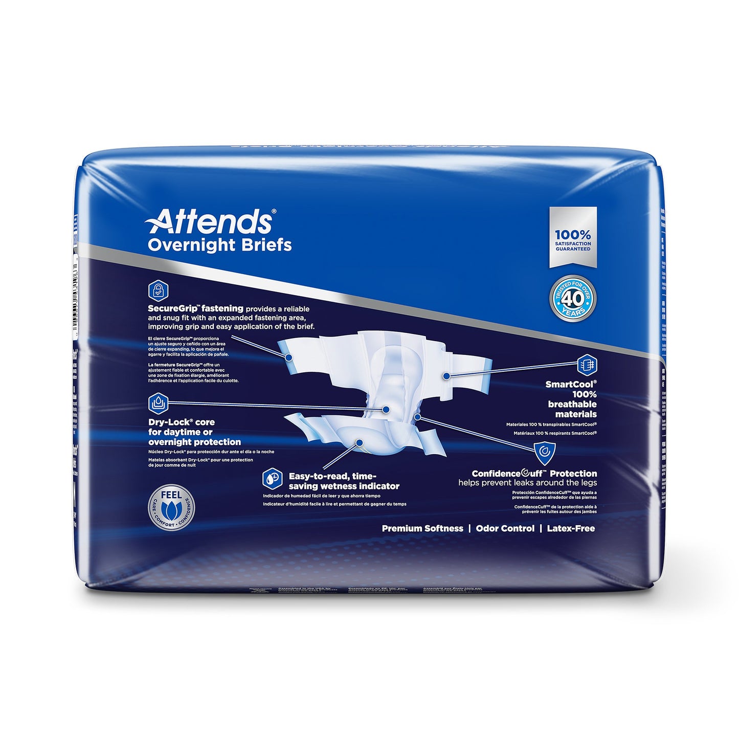 BRIEF, EXTENDED WEAR MED