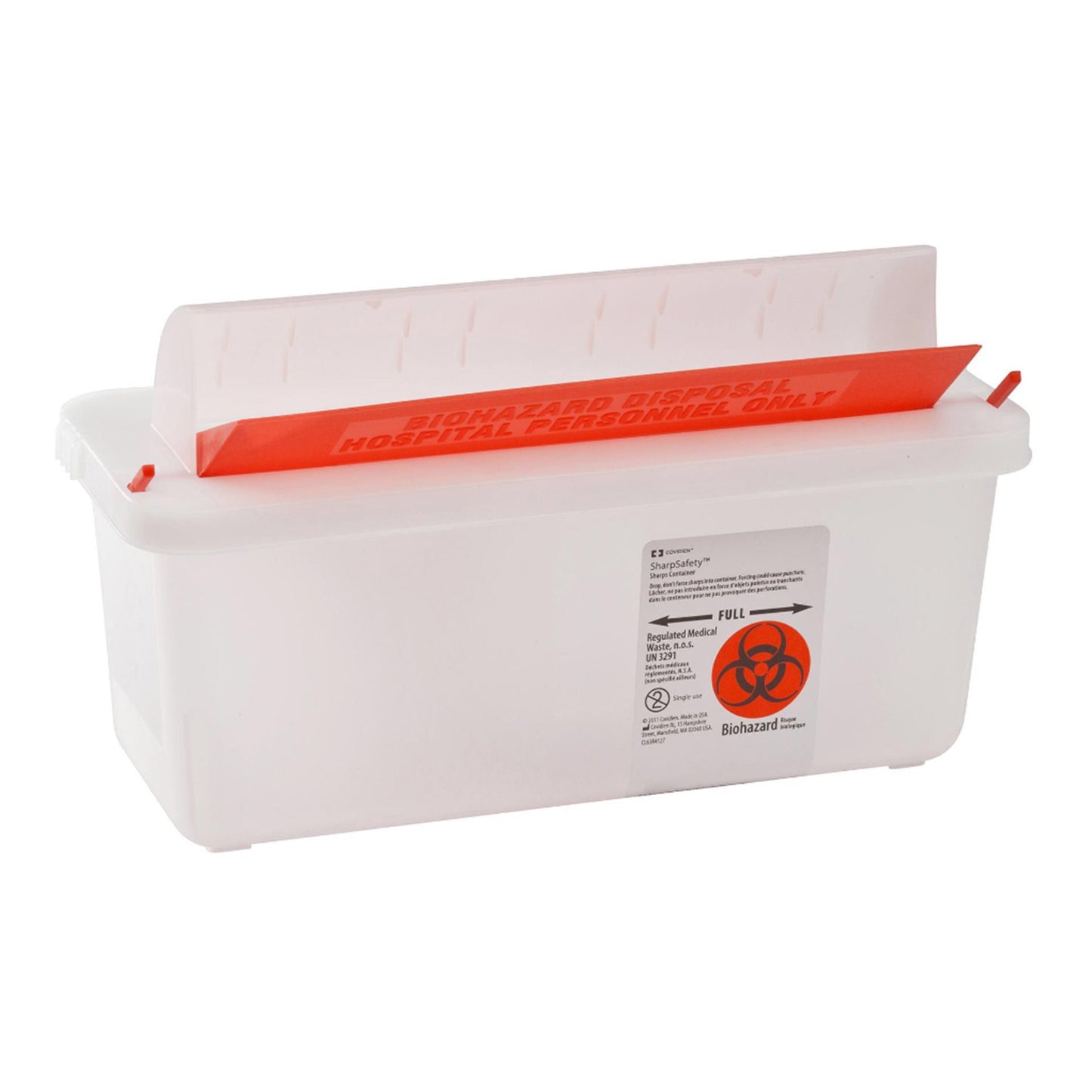 CONTAINER, SHARPS CLR 5QT