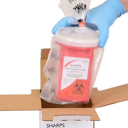 CONTAINER, SHARPS MAILBACK 1QT