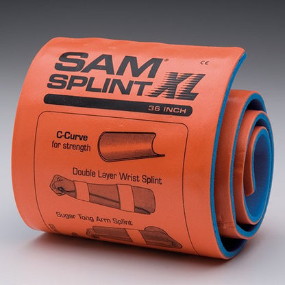 ARM SPLINT, SAM RUSBL ORG/BLU