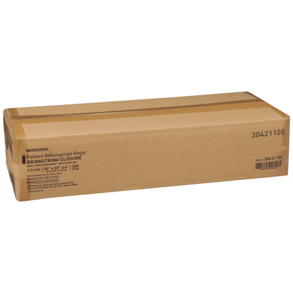 BAG, PAT DRWSTRNG 20X20X4 WHT