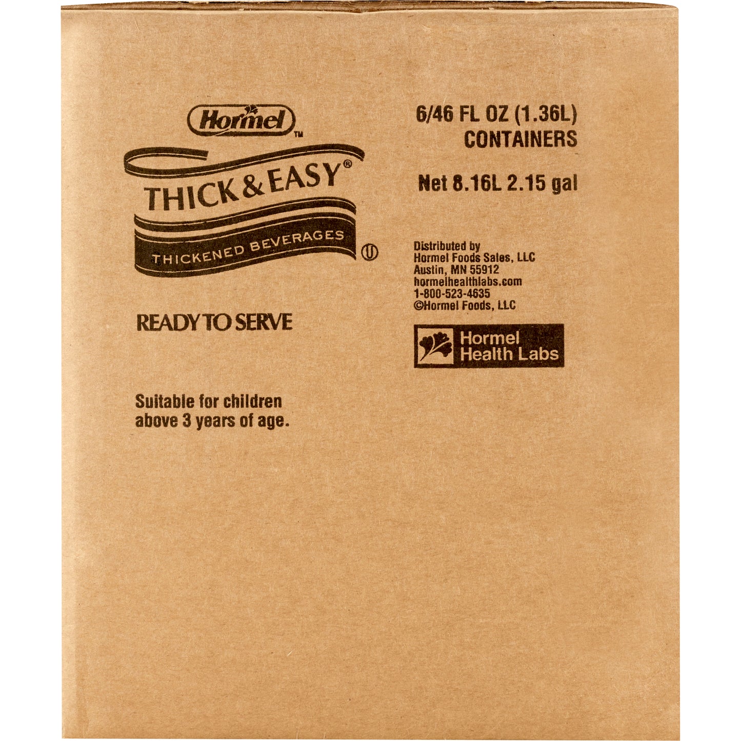 THICK&EASY, THICKENED ORG JUICE HONEY 48OZ
