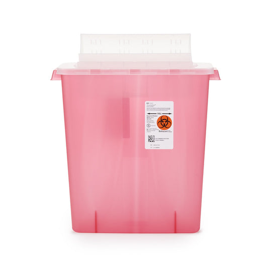 CONTAINER, SHARPS RED 3GL UNWNDR
