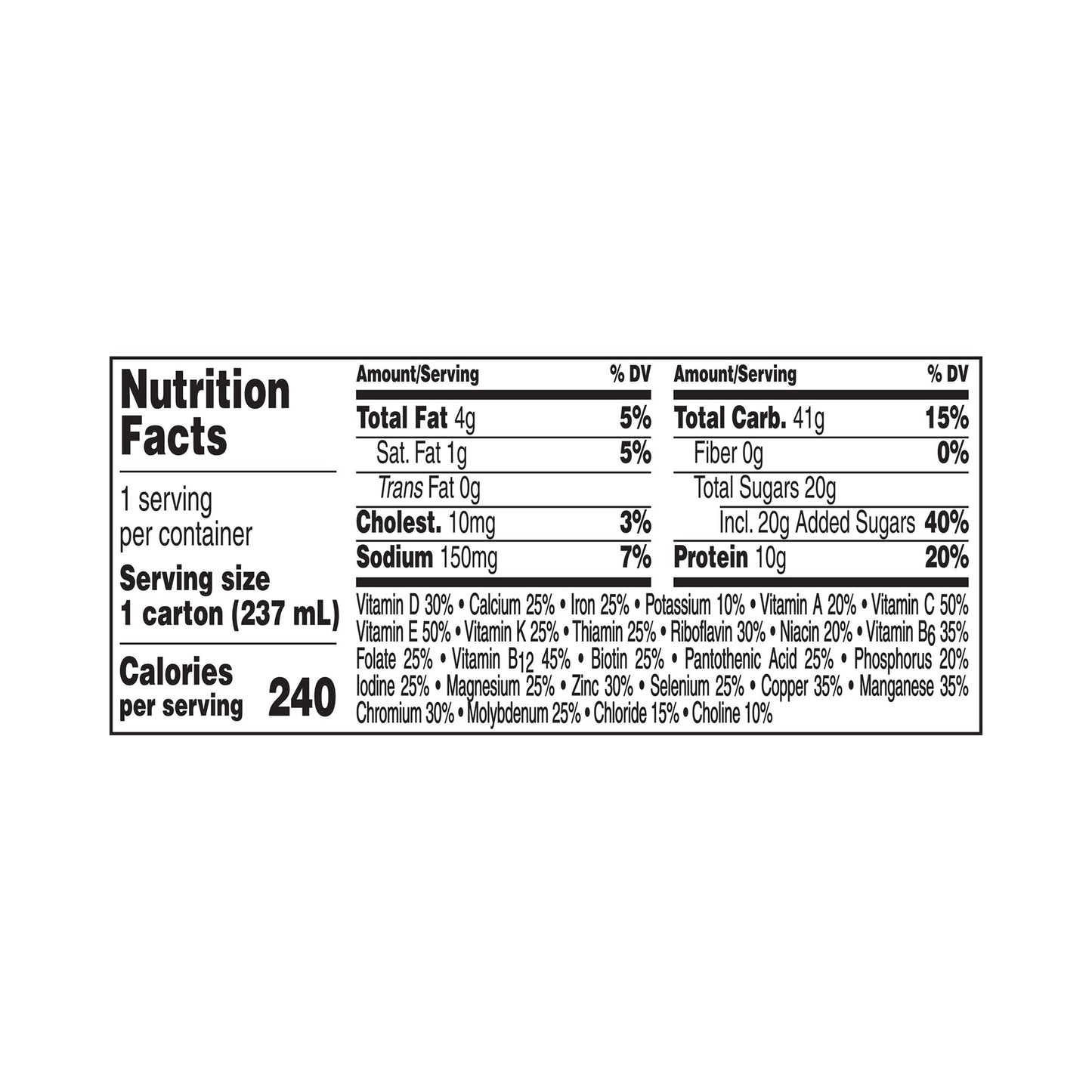 BOOST, RICH CHOCOLATE 8OZ