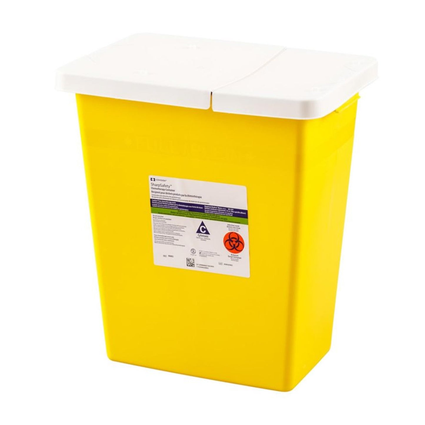 CONTAINER, SHARPS CHEMO YLW 8GL