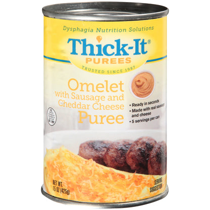 THICK-IT, PUREE OMELET WI/SAUSAGE/CHEESE 15OZ
