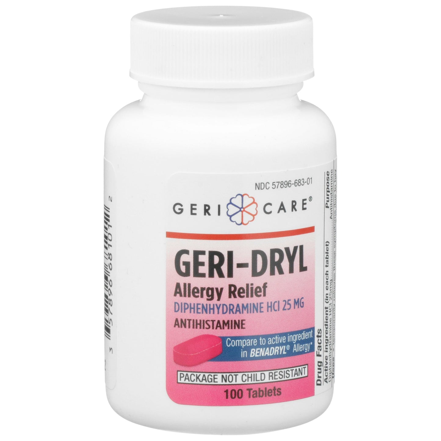 DIPHENHYDRAMINE, TAB 25MG
