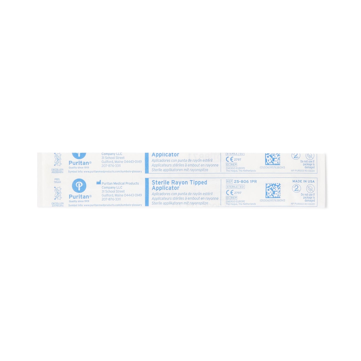 APPLICATOR, RAYON TIP STR 6"