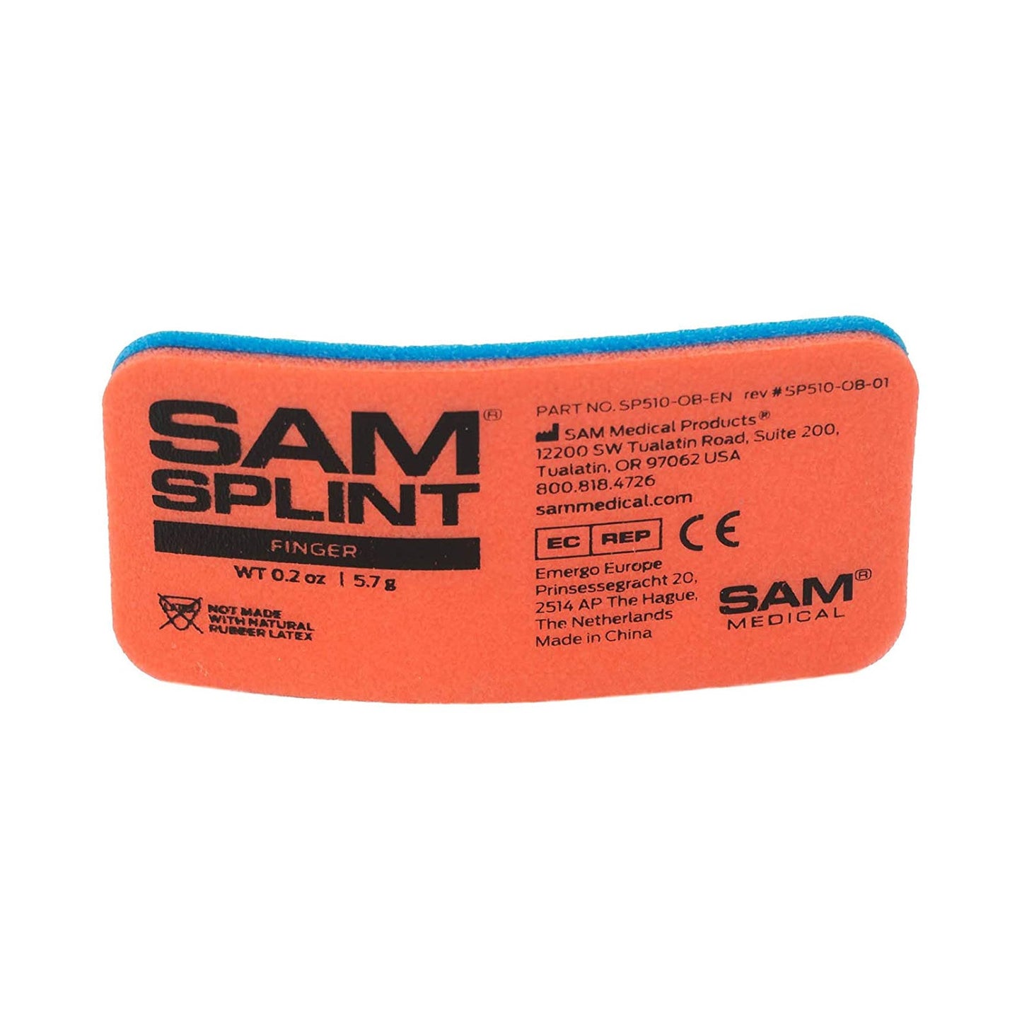 FINGER SPLINT, SAM BLU/ORG