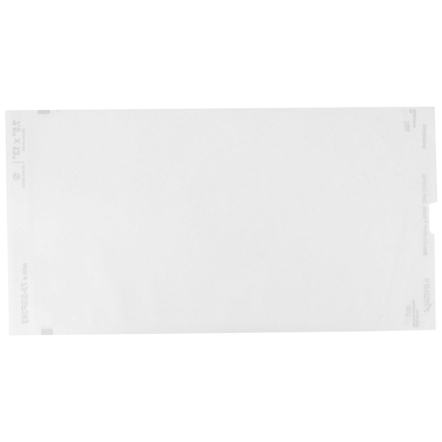 POUCH, SELF SEAL 7.5"X13"