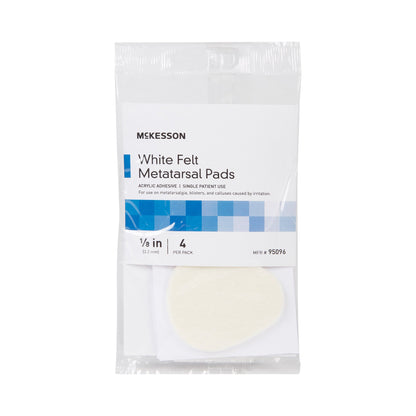 PEDI-PAD #106L 1/8" ADH FELT R