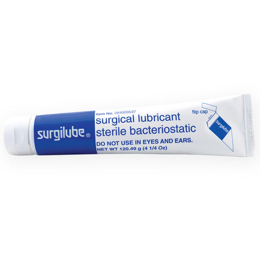LUBRICATING JELLY, SURGILUBE STR TU 4.25OZ