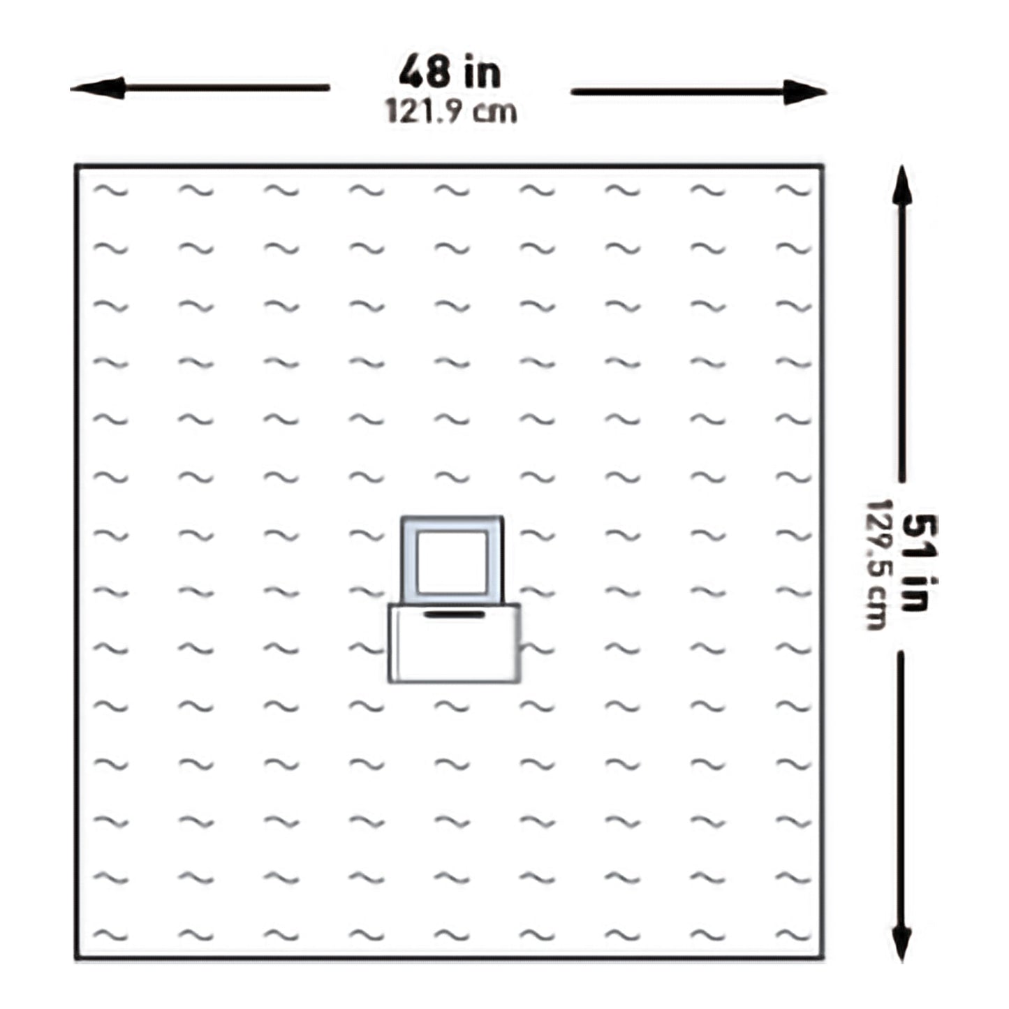 DRAPE, SURGICAL OPHTHALIC EENTPOUCH STR 48"X51"