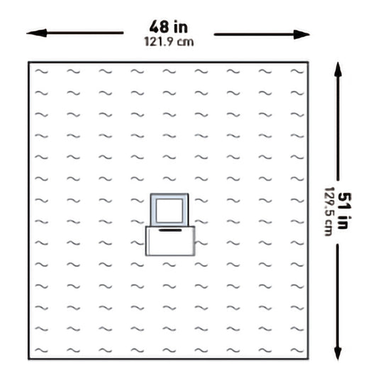 DRAPE, SURGICAL OPHTHALIC EENTPOUCH STR 48"X51"
