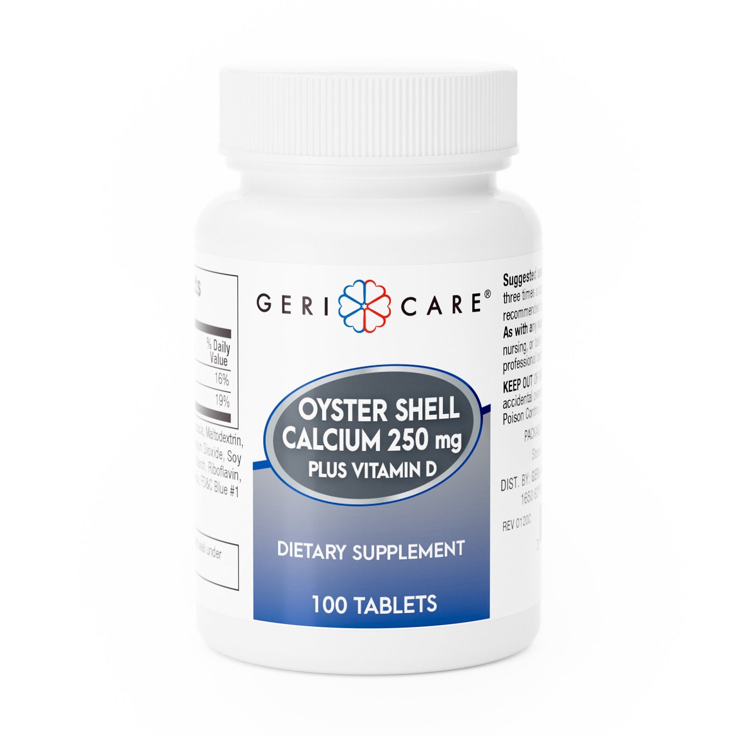OYSTER SHELL CALCIUM, TAB 250MG +VITMN D3 125IU