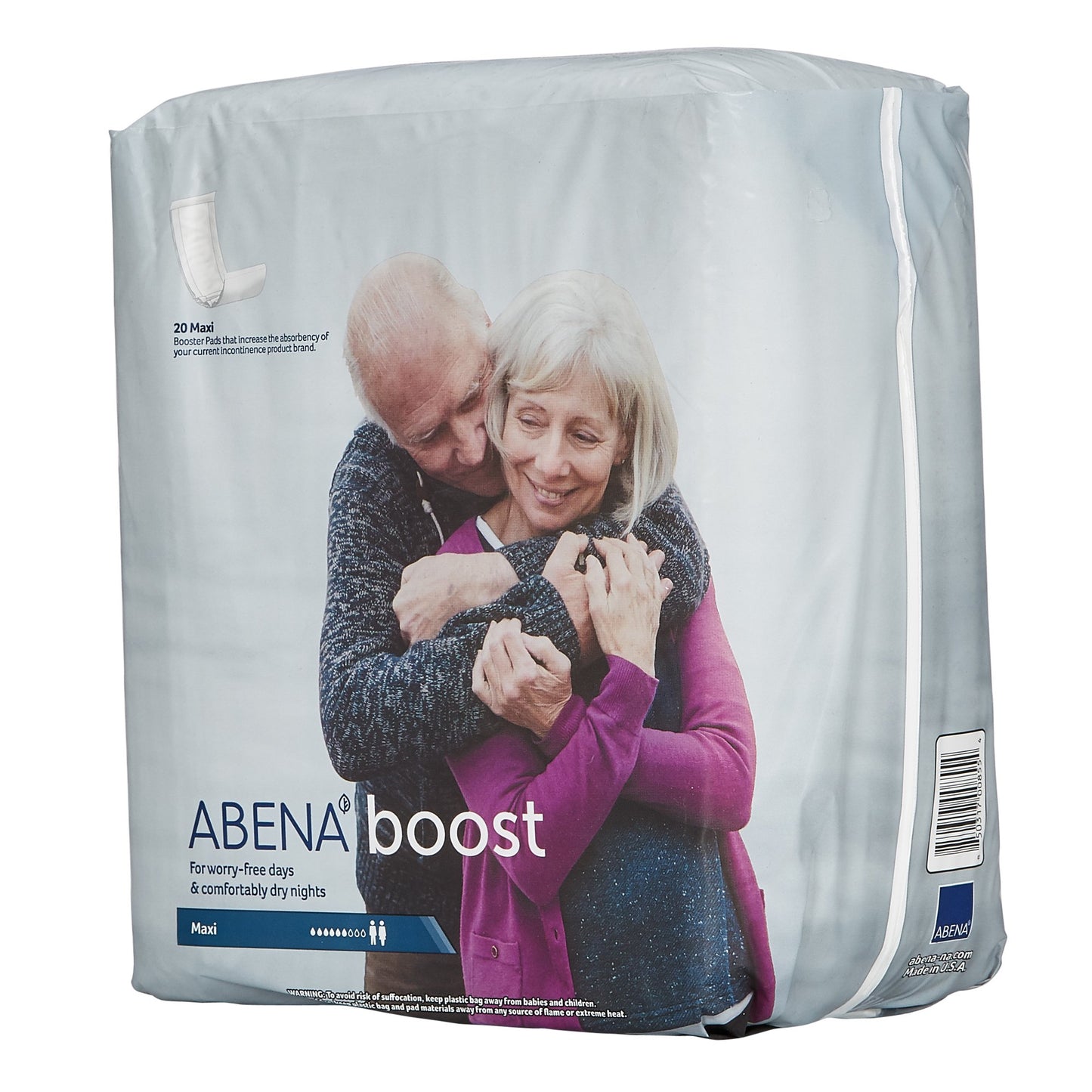PAD, INCONT ABRI-LET ABSRB ANATOMIC BOOST XLG