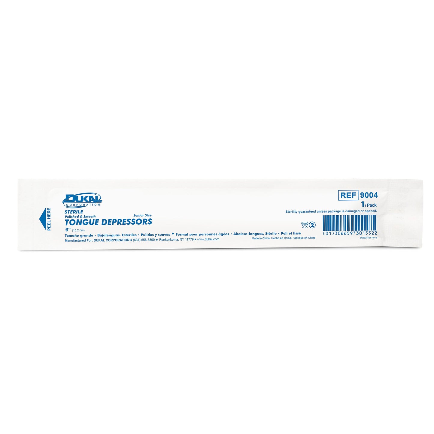 DEPRESSOR, TONGUE STR 6"