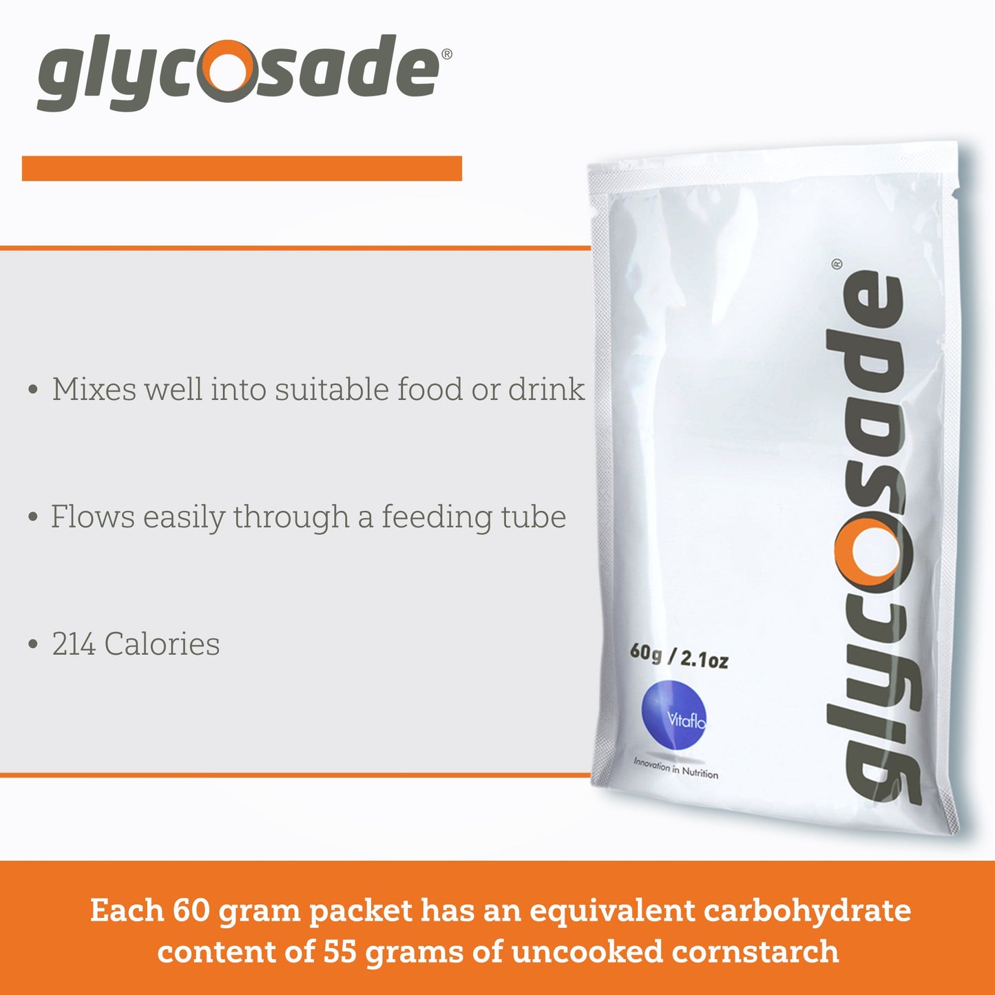 GLYCOSADE, PACKET 60GM