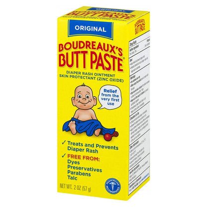 BOUDREAUX BUTT, PASTE 16% ZINCOXIDE 2OZ