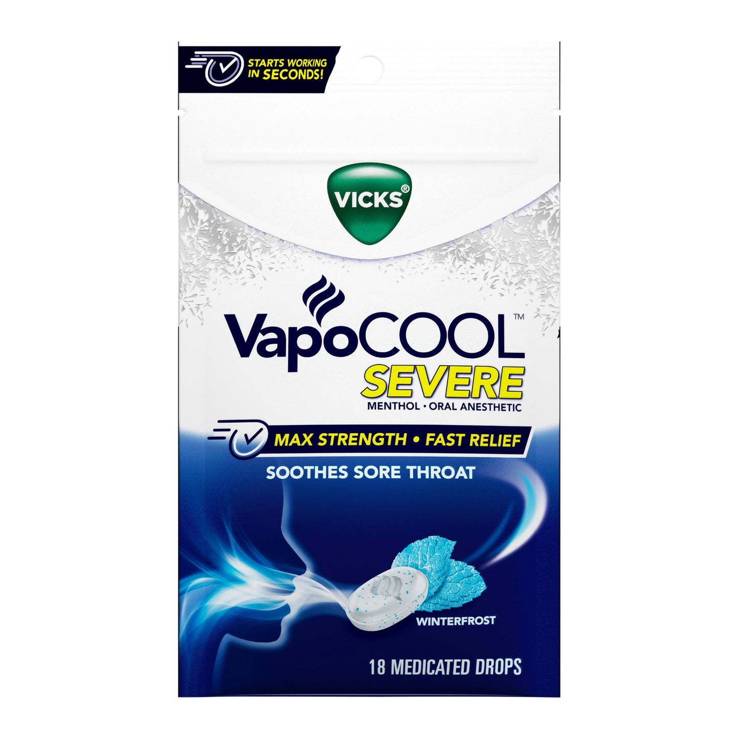 VICKS, DRP SEVERE SORE THROATWINTERFROST