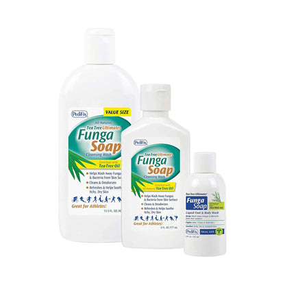 FUNGASOAP, CLEANSING LIQUID 6OZ T-PEDI