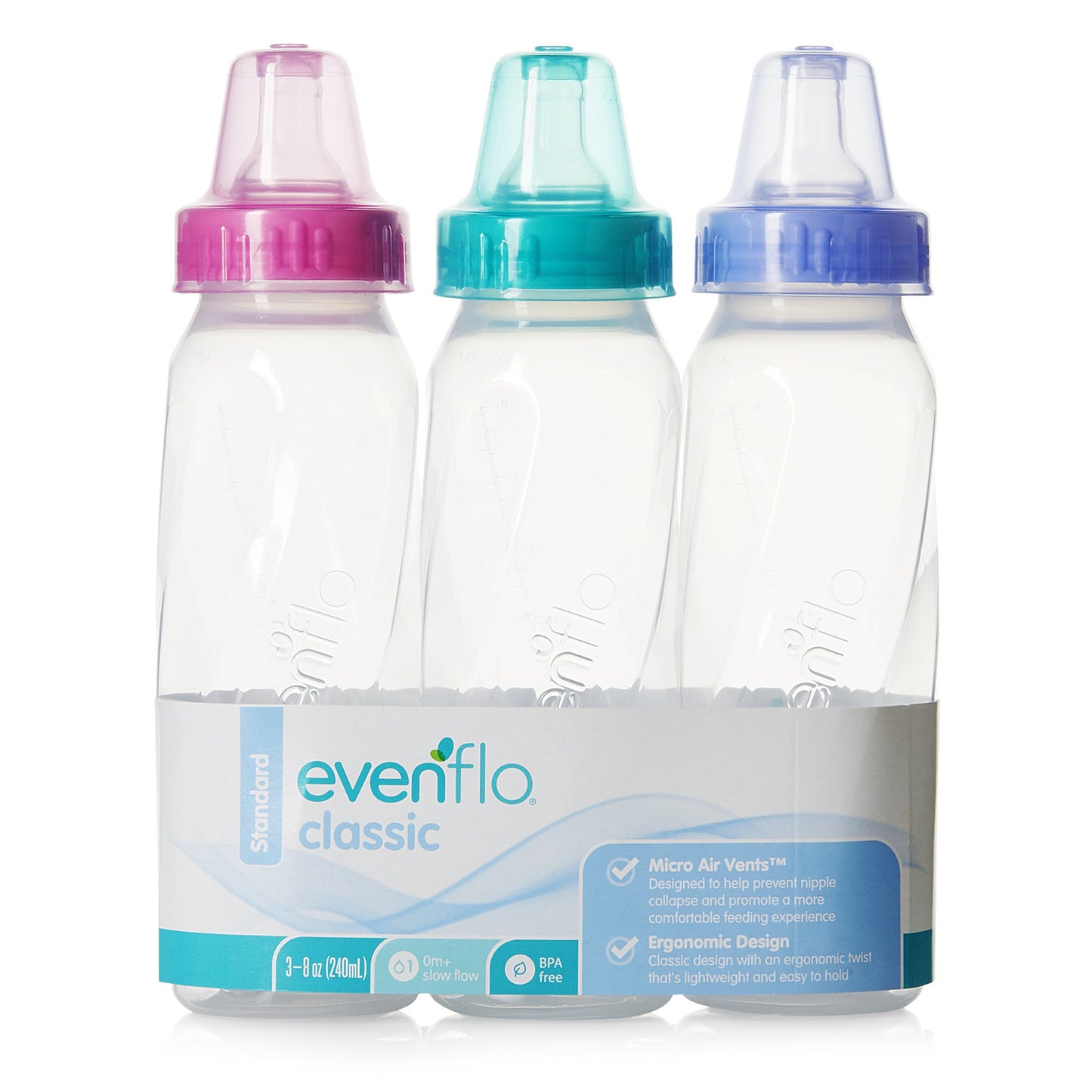 BOTTLE, CLASSIC TWIST PP CLR 8OZ