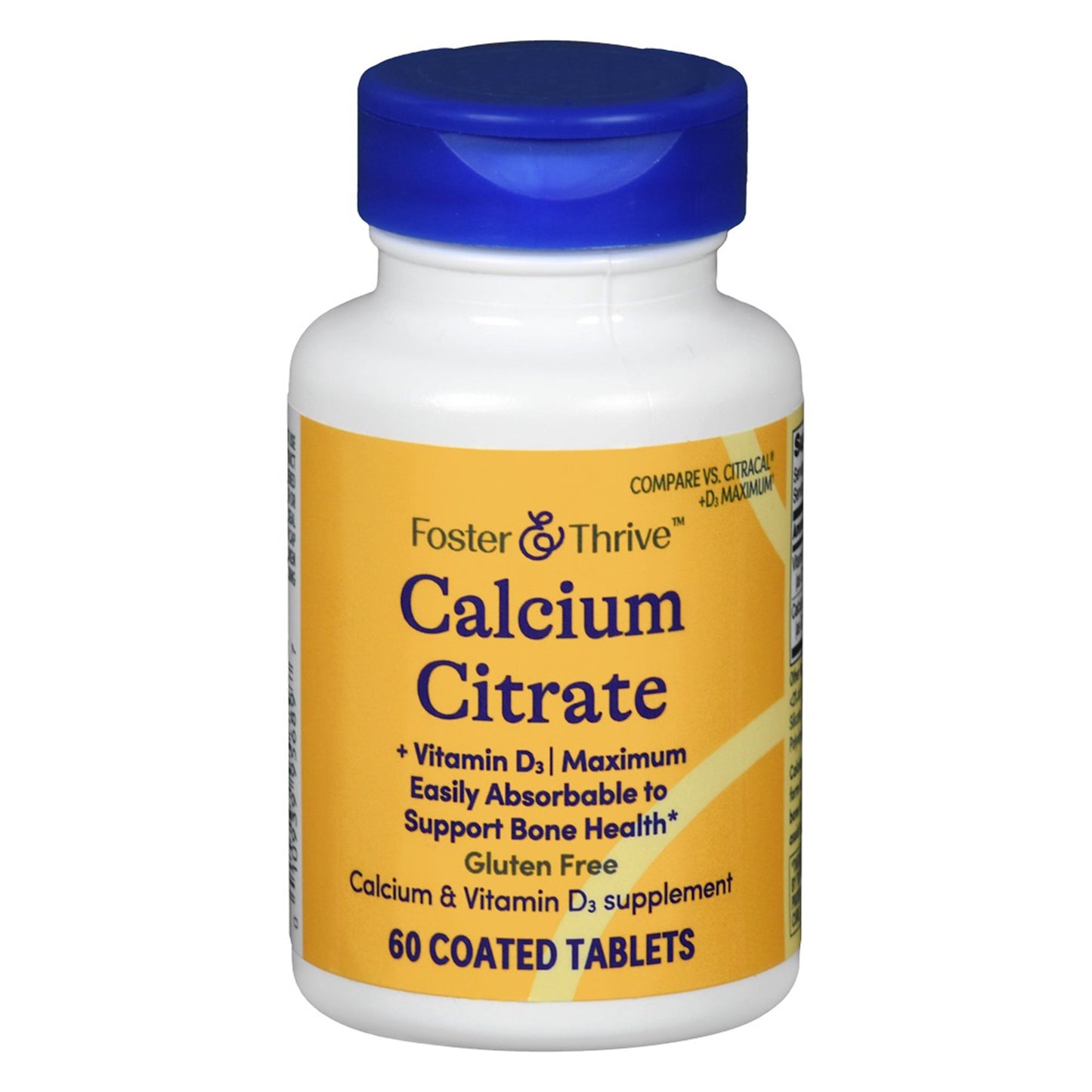 CALCIUM CITRATE+VITAMIN D3, TAB 630MG