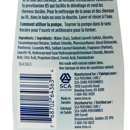BODYWASH/SHAMPOO TENA SCNTD PMP BT 16.9 FL OZ