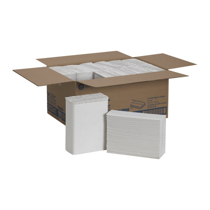 TOWEL, C-FOLD WHT