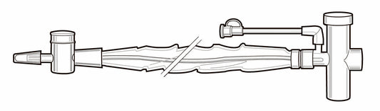 SUCTION SYSTEM, CLOSED CATHETER 14FR