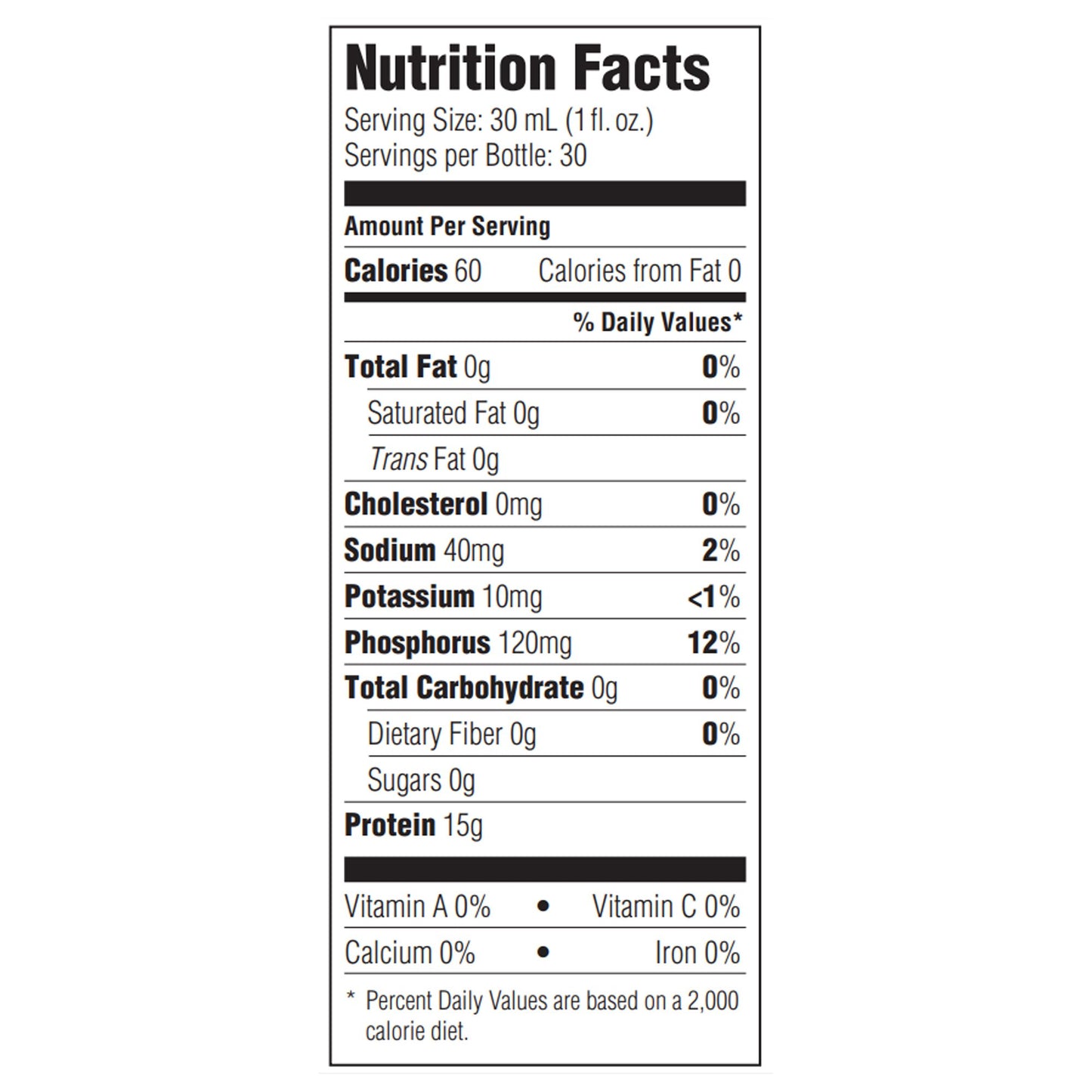 PROTEIN, PROSOURCE NO CARB 30OZ