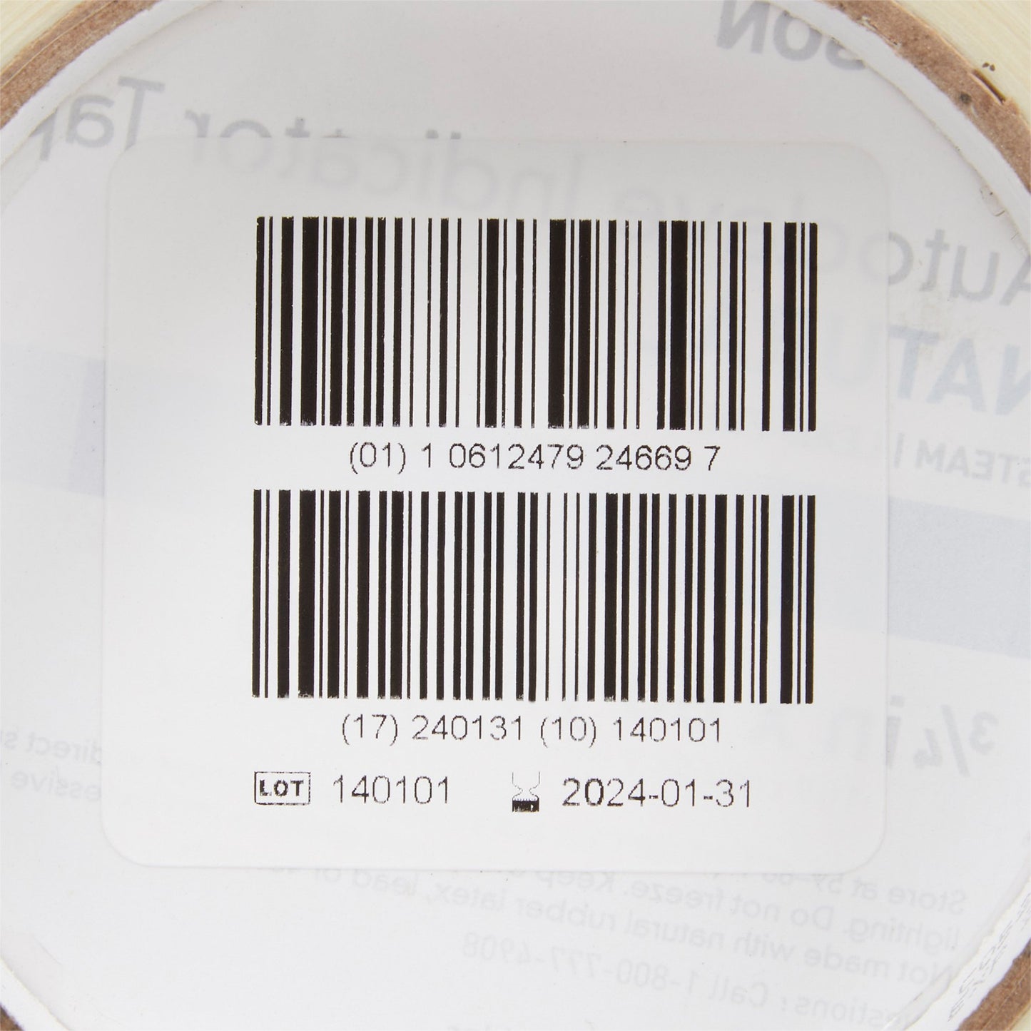 TAPE, INDICATOR STM 3/4"