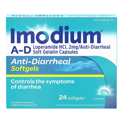 IMODIUM A-D, CAP SGEL ANTI-DIARRHEAL 2MG