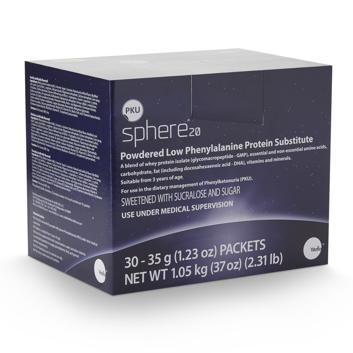 SUPPLEMENT, PKU SPHERE20 VANILLA 35G