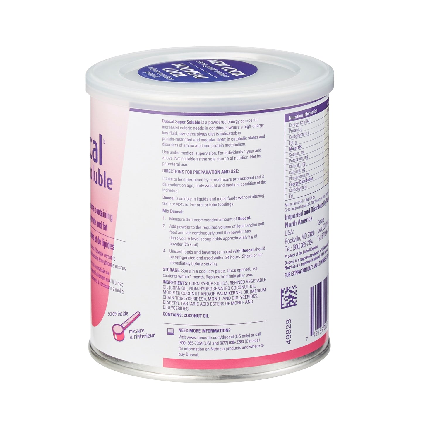 SUPER SOLUBLE DUOCAL, PDR UNFLV 14OZ 400GM